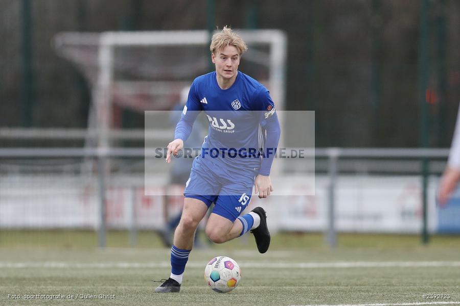 Sportanlage Am Schönbusch, Aschaffenburg, 03.02.2024, sport, action, BFV, Fussball, Februar 2024, Landesfreundschaftsspiele, FCB, SVA, FC Bayern Alzenau, SV Viktoria Aschaffenburg - Bild-ID: 2392723 Sportanlage Am Schönbusch, Aschaffenburg, 03.02.2024, sport, action, BFV, Fussball, Februar 2024, Landesfreundschaftsspiele, FCB, SVA, FC Bayern Alzenau, SV Viktoria Aschaffenburg - Bild-ID: 2392723