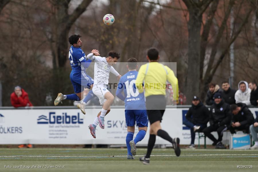 Sportanlage Am Schönbusch, Aschaffenburg, 03.02.2024, sport, action, BFV, Fussball, Februar 2024, Landesfreundschaftsspiele, FCB, SVA, FC Bayern Alzenau, SV Viktoria Aschaffenburg - Bild-ID: 2392728