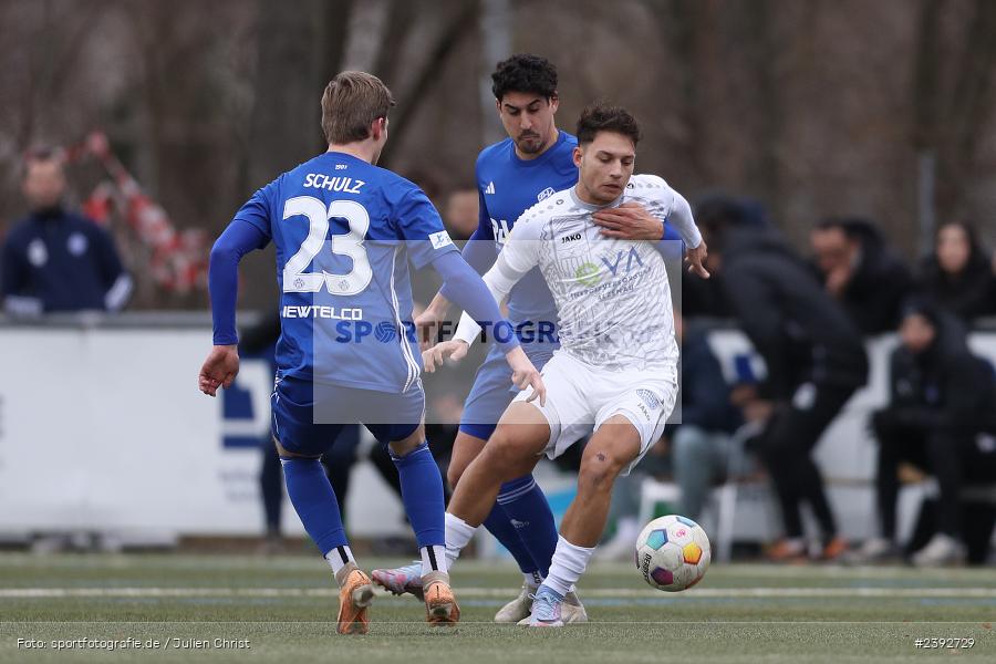 Sportanlage Am Schönbusch, Aschaffenburg, 03.02.2024, sport, action, BFV, Fussball, Februar 2024, Landesfreundschaftsspiele, FCB, SVA, FC Bayern Alzenau, SV Viktoria Aschaffenburg - Bild-ID: 2392729