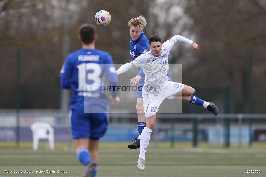 Sportanlage Am Schönbusch, Aschaffenburg, 03.02.2024, sport, action, BFV, Fussball, Februar 2024, Landesfreundschaftsspiele, FCB, SVA, FC Bayern Alzenau, SV Viktoria Aschaffenburg - Bild-ID: 2392733
