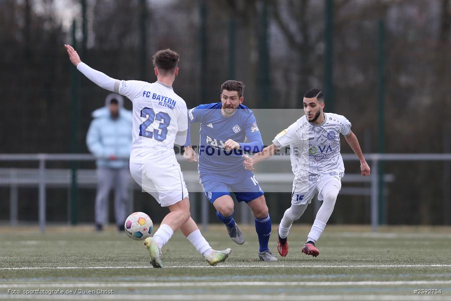 Sportanlage Am Schönbusch, Aschaffenburg, 03.02.2024, sport, action, BFV, Fussball, Februar 2024, Landesfreundschaftsspiele, FCB, SVA, FC Bayern Alzenau, SV Viktoria Aschaffenburg - Bild-ID: 2392734