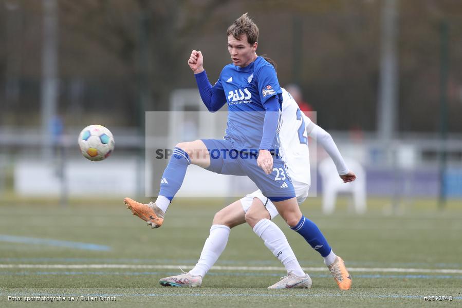 Sportanlage Am Schönbusch, Aschaffenburg, 03.02.2024, sport, action, BFV, Fussball, Februar 2024, Landesfreundschaftsspiele, FCB, SVA, FC Bayern Alzenau, SV Viktoria Aschaffenburg - Bild-ID: 2392740