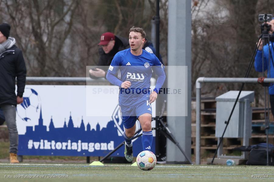 Sportanlage Am Schönbusch, Aschaffenburg, 03.02.2024, sport, action, BFV, Fussball, Februar 2024, Landesfreundschaftsspiele, FCB, SVA, FC Bayern Alzenau, SV Viktoria Aschaffenburg - Bild-ID: 2392744