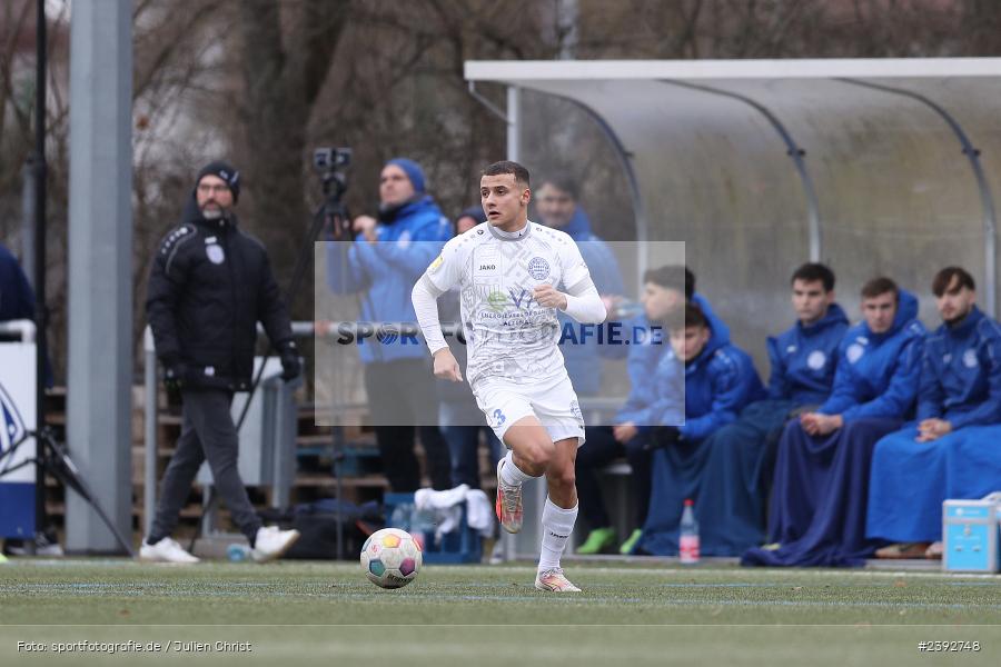 Sportanlage Am Schönbusch, Aschaffenburg, 03.02.2024, sport, action, BFV, Fussball, Februar 2024, Landesfreundschaftsspiele, FCB, SVA, FC Bayern Alzenau, SV Viktoria Aschaffenburg - Bild-ID: 2392748