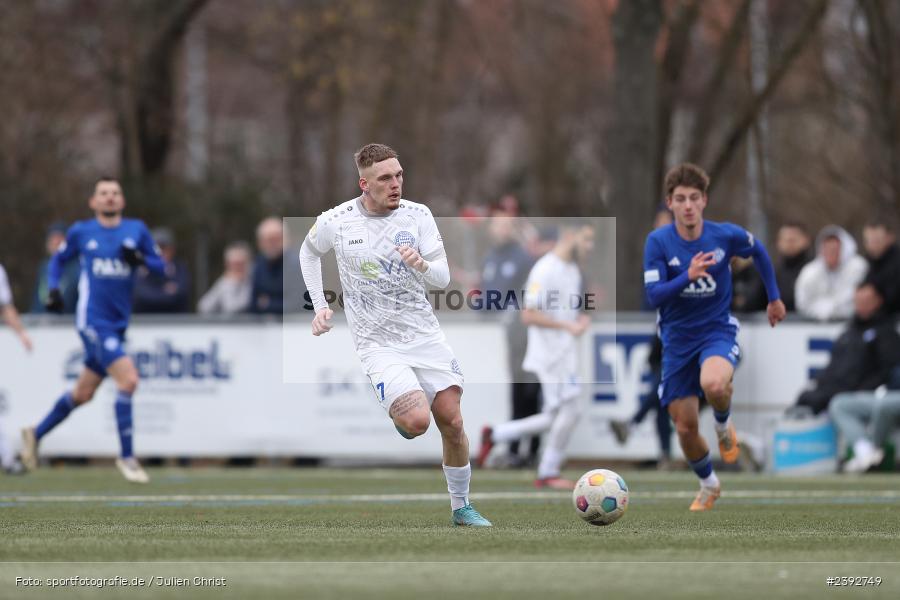 Sportanlage Am Schönbusch, Aschaffenburg, 03.02.2024, sport, action, BFV, Fussball, Februar 2024, Landesfreundschaftsspiele, FCB, SVA, FC Bayern Alzenau, SV Viktoria Aschaffenburg - Bild-ID: 2392749