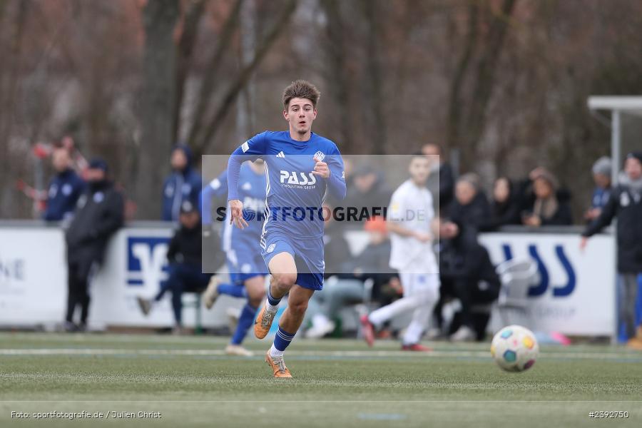 Sportanlage Am Schönbusch, Aschaffenburg, 03.02.2024, sport, action, BFV, Fussball, Februar 2024, Landesfreundschaftsspiele, FCB, SVA, FC Bayern Alzenau, SV Viktoria Aschaffenburg - Bild-ID: 2392750