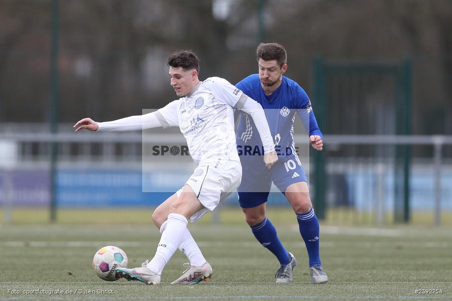 Sportanlage Am Schönbusch, Aschaffenburg, 03.02.2024, sport, action, BFV, Fussball, Februar 2024, Landesfreundschaftsspiele, FCB, SVA, FC Bayern Alzenau, SV Viktoria Aschaffenburg - Bild-ID: 2392754