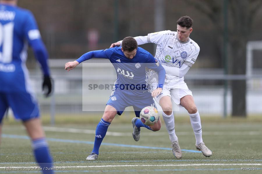 Sportanlage Am Schönbusch, Aschaffenburg, 03.02.2024, sport, action, BFV, Fussball, Februar 2024, Landesfreundschaftsspiele, FCB, SVA, FC Bayern Alzenau, SV Viktoria Aschaffenburg - Bild-ID: 2392757