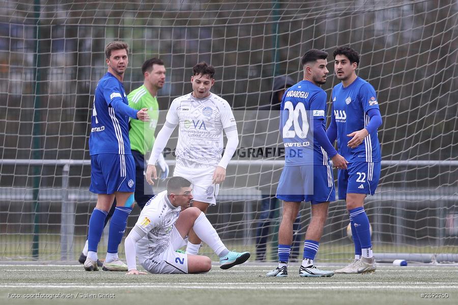 Sportanlage Am Schönbusch, Aschaffenburg, 03.02.2024, sport, action, BFV, Fussball, Februar 2024, Landesfreundschaftsspiele, FCB, SVA, FC Bayern Alzenau, SV Viktoria Aschaffenburg - Bild-ID: 2392760