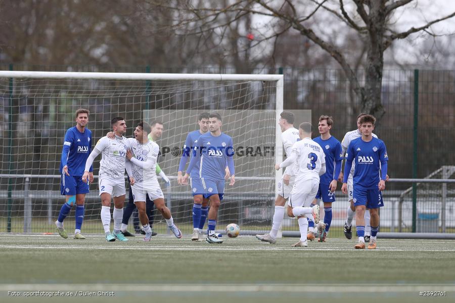 Sportanlage Am Schönbusch, Aschaffenburg, 03.02.2024, sport, action, BFV, Fussball, Februar 2024, Landesfreundschaftsspiele, FCB, SVA, FC Bayern Alzenau, SV Viktoria Aschaffenburg - Bild-ID: 2392761