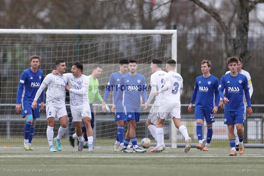 Sportanlage Am Schönbusch, Aschaffenburg, 03.02.2024, sport, action, BFV, Fussball, Februar 2024, Landesfreundschaftsspiele, FCB, SVA, FC Bayern Alzenau, SV Viktoria Aschaffenburg - Bild-ID: 2392762