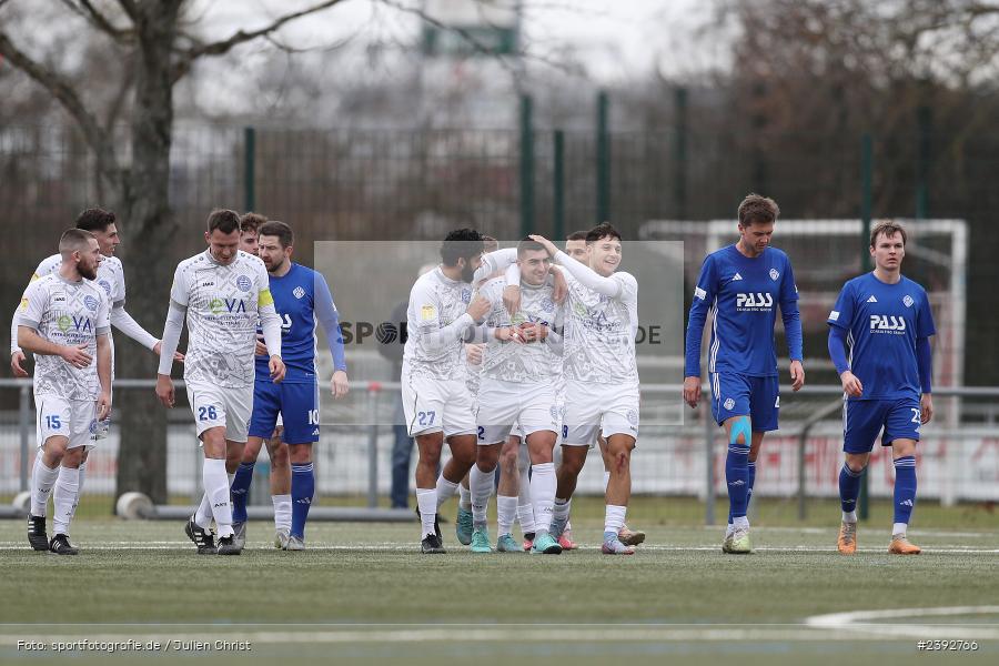 Team, Sportanlage Am Schönbusch, Aschaffenburg, 03.02.2024, sport, action, BFV, Fussball, Februar 2024, Landesfreundschaftsspiele, FCB, SVA, FC Bayern Alzenau, SV Viktoria Aschaffenburg - Bild-ID: 2392766
