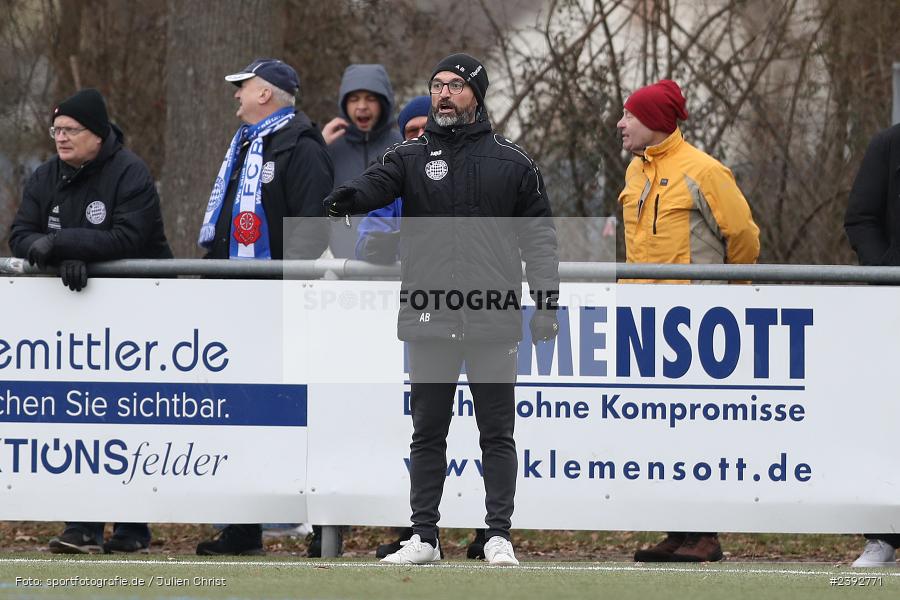 Sportanlage Am Schönbusch, Aschaffenburg, 03.02.2024, sport, action, BFV, Fussball, Februar 2024, Landesfreundschaftsspiele, FCB, SVA, FC Bayern Alzenau, SV Viktoria Aschaffenburg - Bild-ID: 2392771