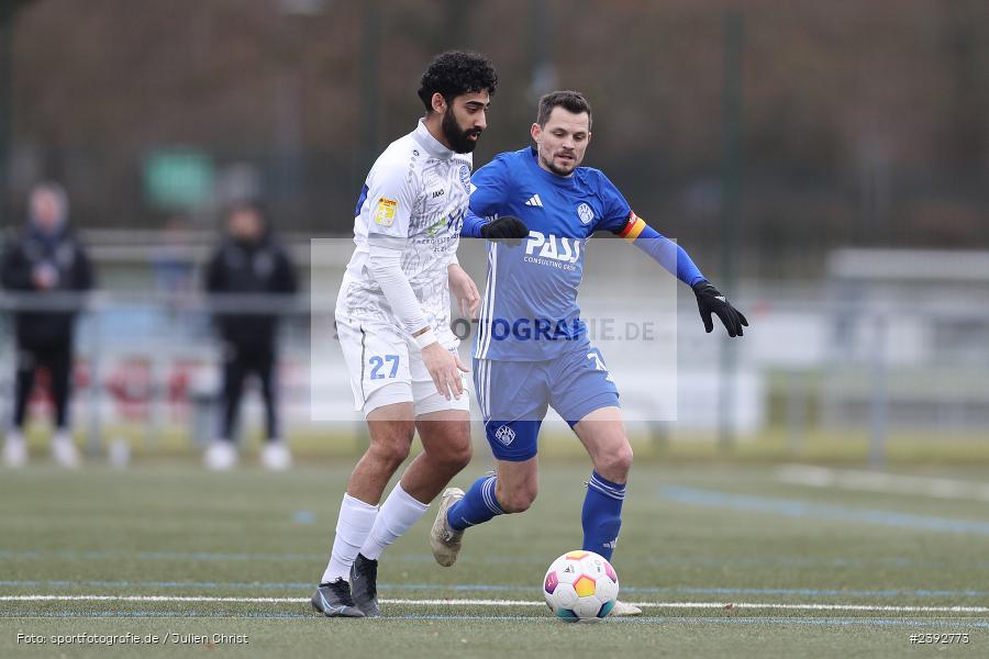Sportanlage Am Schönbusch, Aschaffenburg, 03.02.2024, sport, action, BFV, Fussball, Februar 2024, Landesfreundschaftsspiele, FCB, SVA, FC Bayern Alzenau, SV Viktoria Aschaffenburg - Bild-ID: 2392773