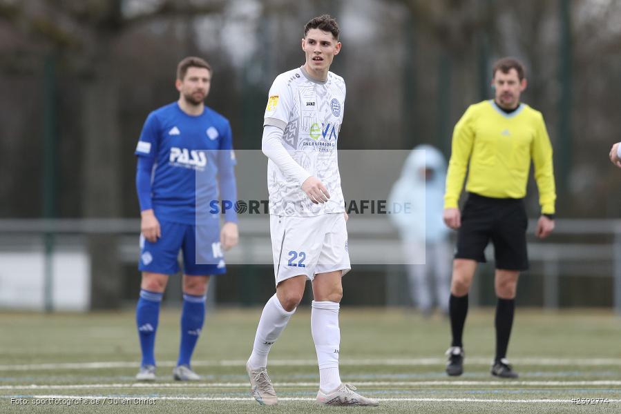 Sportanlage Am Schönbusch, Aschaffenburg, 03.02.2024, sport, action, BFV, Fussball, Februar 2024, Landesfreundschaftsspiele, FCB, SVA, FC Bayern Alzenau, SV Viktoria Aschaffenburg - Bild-ID: 2392774