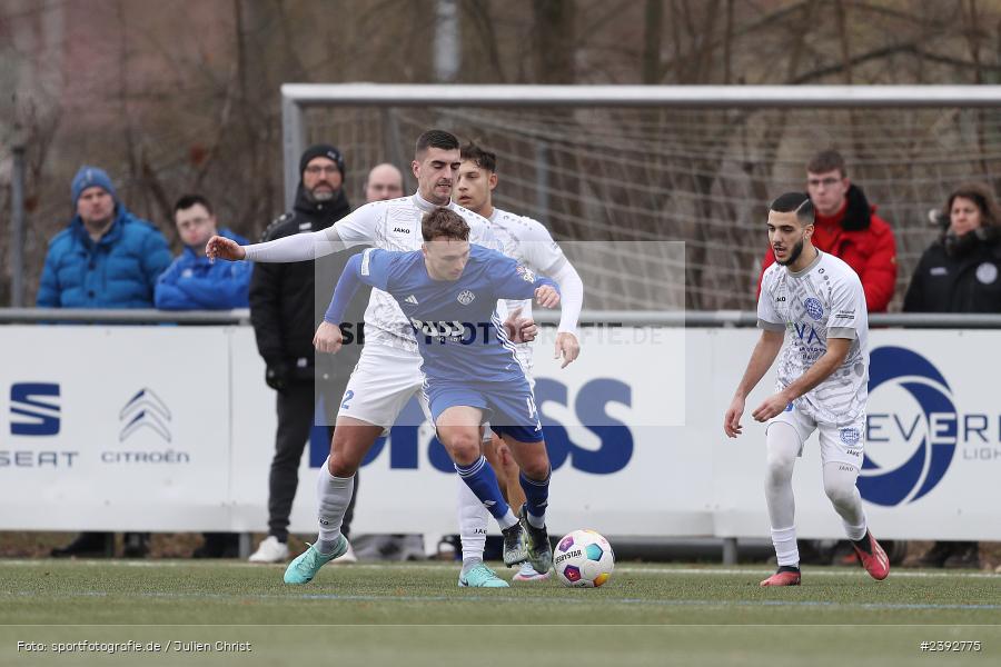 Sportanlage Am Schönbusch, Aschaffenburg, 03.02.2024, sport, action, BFV, Fussball, Februar 2024, Landesfreundschaftsspiele, FCB, SVA, FC Bayern Alzenau, SV Viktoria Aschaffenburg - Bild-ID: 2392775