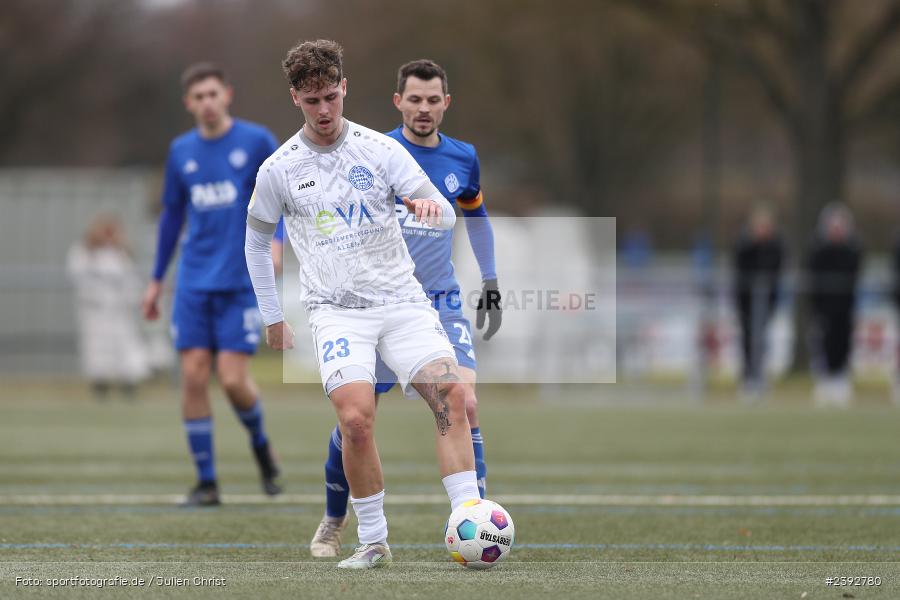 Sportanlage Am Schönbusch, Aschaffenburg, 03.02.2024, sport, action, BFV, Fussball, Februar 2024, Landesfreundschaftsspiele, FCB, SVA, FC Bayern Alzenau, SV Viktoria Aschaffenburg - Bild-ID: 2392780