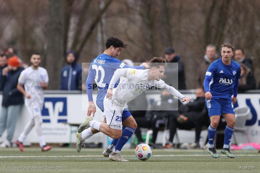 Sportanlage Am Schönbusch, Aschaffenburg, 03.02.2024, sport, action, BFV, Fussball, Februar 2024, Landesfreundschaftsspiele, FCB, SVA, FC Bayern Alzenau, SV Viktoria Aschaffenburg - Bild-ID: 2392781