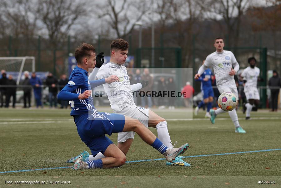 Sportanlage Am Schönbusch, Aschaffenburg, 03.02.2024, sport, action, BFV, Fussball, Februar 2024, Landesfreundschaftsspiele, FCB, SVA, FC Bayern Alzenau, SV Viktoria Aschaffenburg - Bild-ID: 2392812