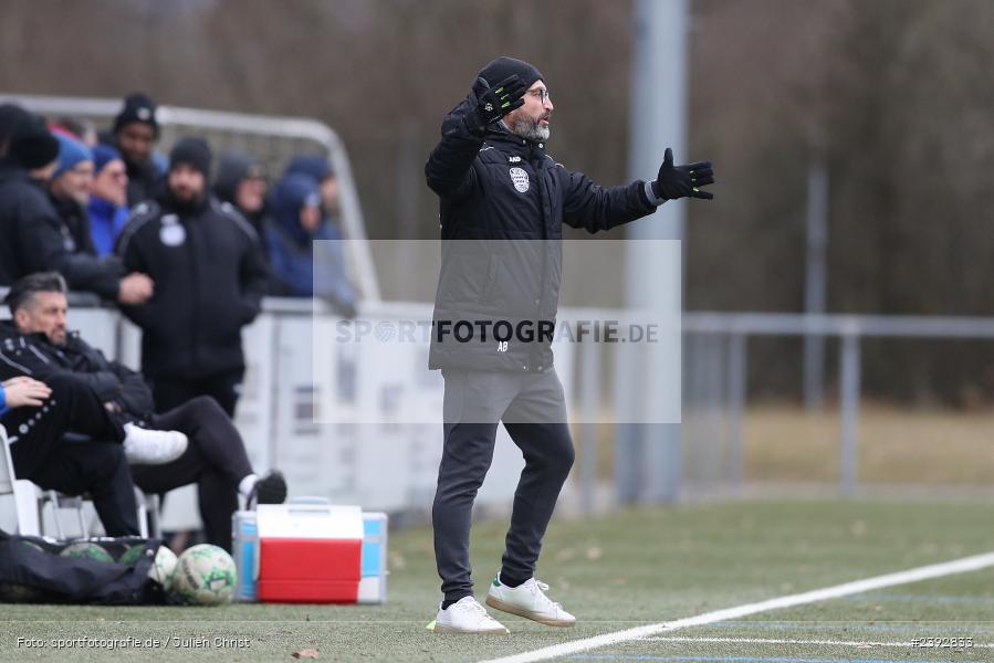 Sportanlage Am Schönbusch, Aschaffenburg, 03.02.2024, sport, action, BFV, Fussball, Februar 2024, Landesfreundschaftsspiele, FCB, SVA, FC Bayern Alzenau, SV Viktoria Aschaffenburg - Bild-ID: 2392833