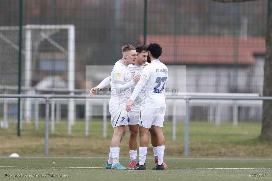 Sportanlage Am Schönbusch, Aschaffenburg, 03.02.2024, sport, action, BFV, Fussball, Februar 2024, Landesfreundschaftsspiele, FCB, SVA, FC Bayern Alzenau, SV Viktoria Aschaffenburg - Bild-ID: 2392835