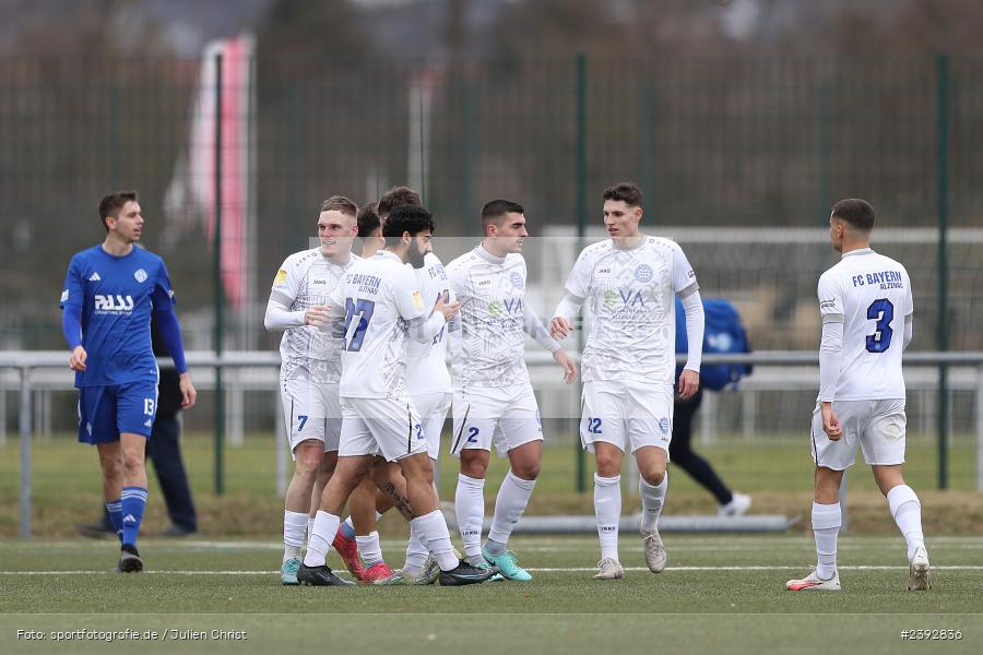 Sportanlage Am Schönbusch, Aschaffenburg, 03.02.2024, sport, action, BFV, Fussball, Februar 2024, Landesfreundschaftsspiele, FCB, SVA, FC Bayern Alzenau, SV Viktoria Aschaffenburg - Bild-ID: 2392836