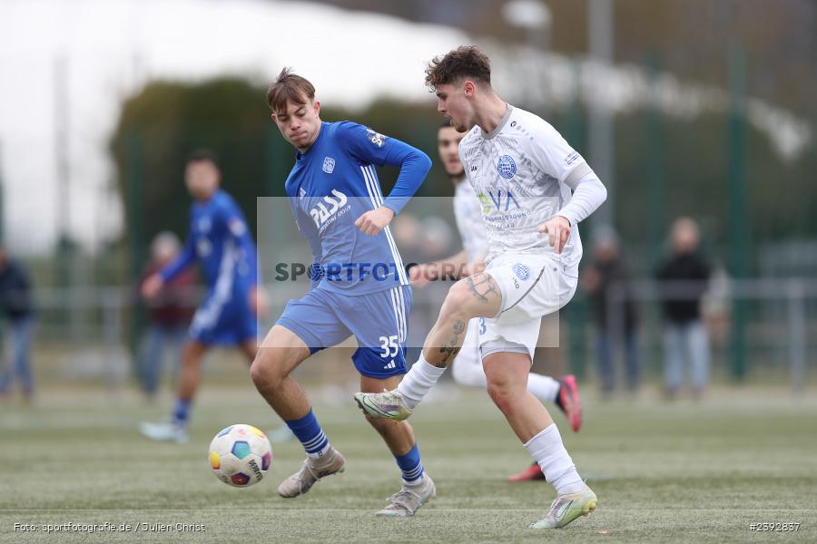 Sportanlage Am Schönbusch, Aschaffenburg, 03.02.2024, sport, action, BFV, Fussball, Februar 2024, Landesfreundschaftsspiele, FCB, SVA, FC Bayern Alzenau, SV Viktoria Aschaffenburg - Bild-ID: 2392837