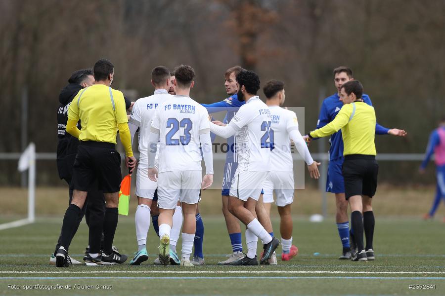 Sportanlage Am Schönbusch, Aschaffenburg, 03.02.2024, sport, action, BFV, Fussball, Februar 2024, Landesfreundschaftsspiele, FCB, SVA, FC Bayern Alzenau, SV Viktoria Aschaffenburg - Bild-ID: 2392841