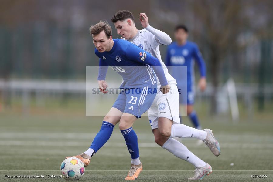 Sportanlage Am Schönbusch, Aschaffenburg, 03.02.2024, sport, action, BFV, Fussball, Februar 2024, Landesfreundschaftsspiele, FCB, SVA, FC Bayern Alzenau, SV Viktoria Aschaffenburg - Bild-ID: 2392859