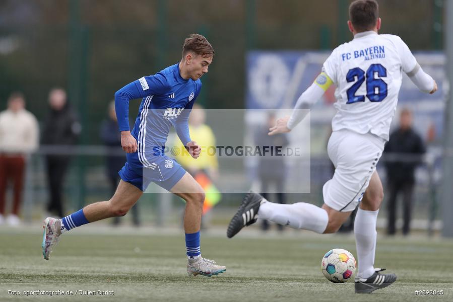 Sportanlage Am Schönbusch, Aschaffenburg, 03.02.2024, sport, action, BFV, Fussball, Februar 2024, Landesfreundschaftsspiele, FCB, SVA, FC Bayern Alzenau, SV Viktoria Aschaffenburg - Bild-ID: 2392865