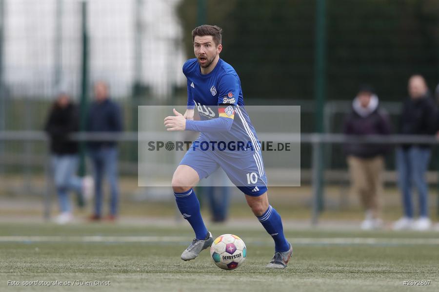 Sportanlage Am Schönbusch, Aschaffenburg, 03.02.2024, sport, action, BFV, Fussball, Februar 2024, Landesfreundschaftsspiele, FCB, SVA, FC Bayern Alzenau, SV Viktoria Aschaffenburg - Bild-ID: 2392867