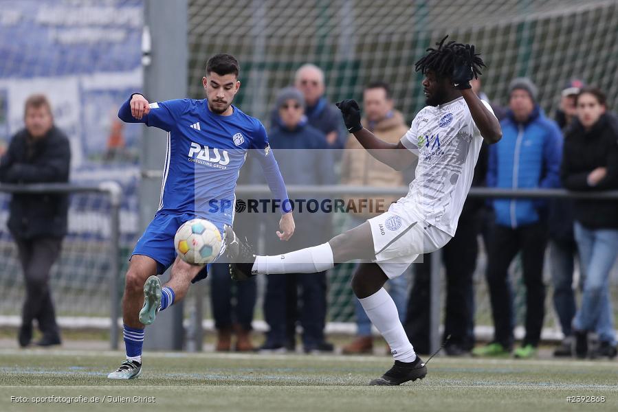 Sportanlage Am Schönbusch, Aschaffenburg, 03.02.2024, sport, action, BFV, Fussball, Februar 2024, Landesfreundschaftsspiele, FCB, SVA, FC Bayern Alzenau, SV Viktoria Aschaffenburg - Bild-ID: 2392868