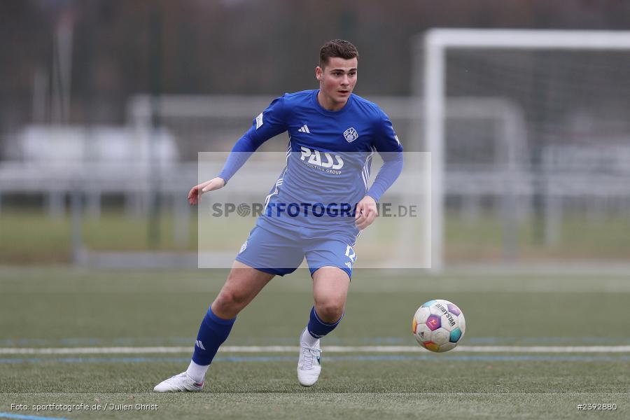 Sportanlage Am Schönbusch, Aschaffenburg, 03.02.2024, sport, action, BFV, Fussball, Februar 2024, Landesfreundschaftsspiele, FCB, SVA, FC Bayern Alzenau, SV Viktoria Aschaffenburg - Bild-ID: 2392880