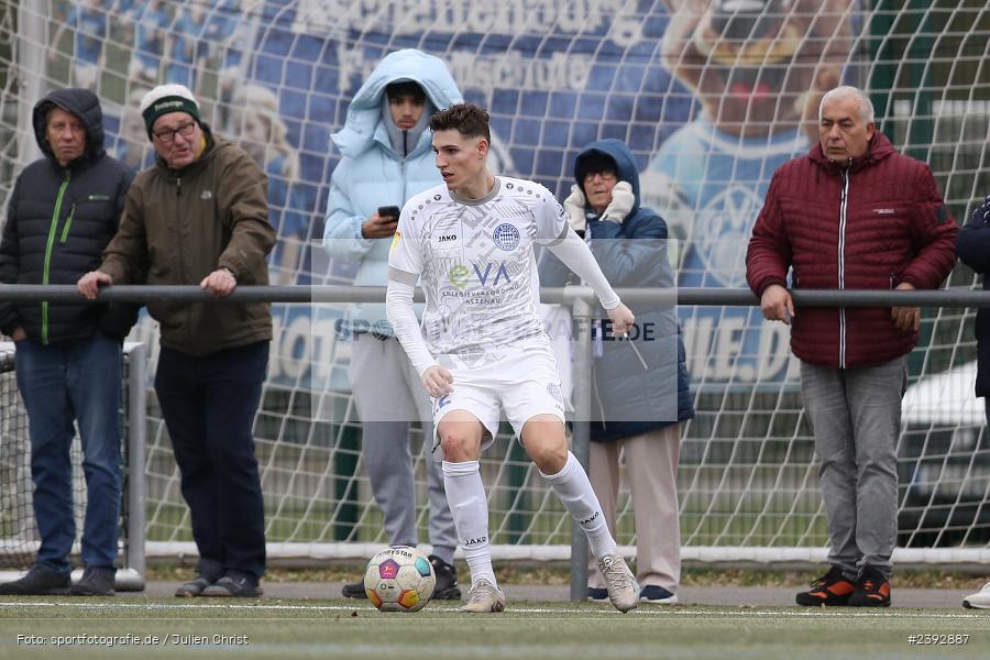 Sportanlage Am Schönbusch, Aschaffenburg, 03.02.2024, sport, action, BFV, Fussball, Februar 2024, Landesfreundschaftsspiele, FCB, SVA, FC Bayern Alzenau, SV Viktoria Aschaffenburg - Bild-ID: 2392887