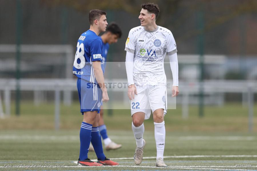 Sportanlage Am Schönbusch, Aschaffenburg, 03.02.2024, sport, action, BFV, Fussball, Februar 2024, Landesfreundschaftsspiele, FCB, SVA, FC Bayern Alzenau, SV Viktoria Aschaffenburg - Bild-ID: 2392889