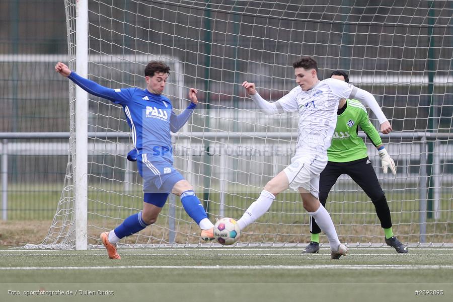Sportanlage Am Schönbusch, Aschaffenburg, 03.02.2024, sport, action, BFV, Fussball, Februar 2024, Landesfreundschaftsspiele, FCB, SVA, FC Bayern Alzenau, SV Viktoria Aschaffenburg - Bild-ID: 2392893