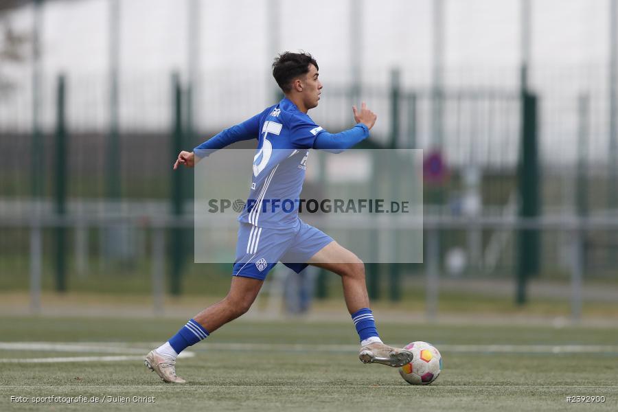 Sportanlage Am Schönbusch, Aschaffenburg, 03.02.2024, sport, action, BFV, Fussball, Februar 2024, Landesfreundschaftsspiele, FCB, SVA, FC Bayern Alzenau, SV Viktoria Aschaffenburg - Bild-ID: 2392900