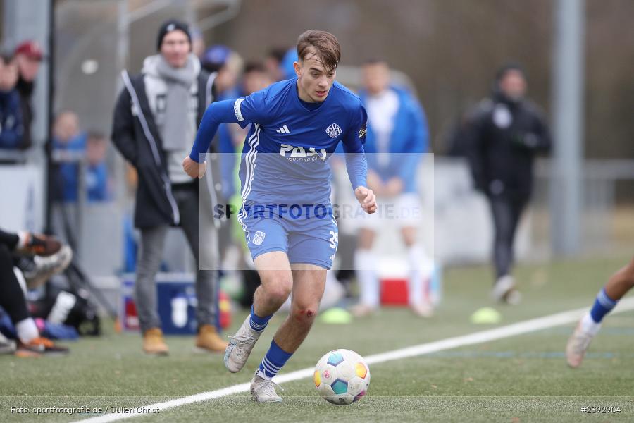 Sportanlage Am Schönbusch, Aschaffenburg, 03.02.2024, sport, action, BFV, Fussball, Februar 2024, Landesfreundschaftsspiele, FCB, SVA, FC Bayern Alzenau, SV Viktoria Aschaffenburg - Bild-ID: 2392904