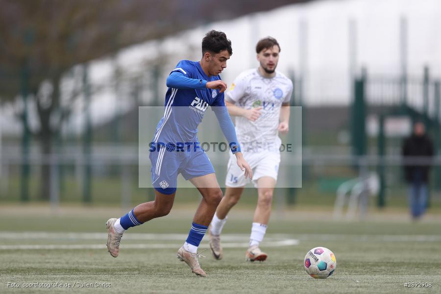Sportanlage Am Schönbusch, Aschaffenburg, 03.02.2024, sport, action, BFV, Fussball, Februar 2024, Landesfreundschaftsspiele, FCB, SVA, FC Bayern Alzenau, SV Viktoria Aschaffenburg - Bild-ID: 2392908