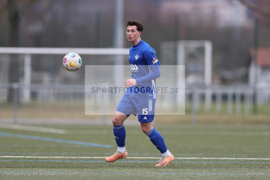 Sportanlage Am Schönbusch, Aschaffenburg, 03.02.2024, sport, action, BFV, Fussball, Februar 2024, Landesfreundschaftsspiele, FCB, SVA, FC Bayern Alzenau, SV Viktoria Aschaffenburg - Bild-ID: 2392909