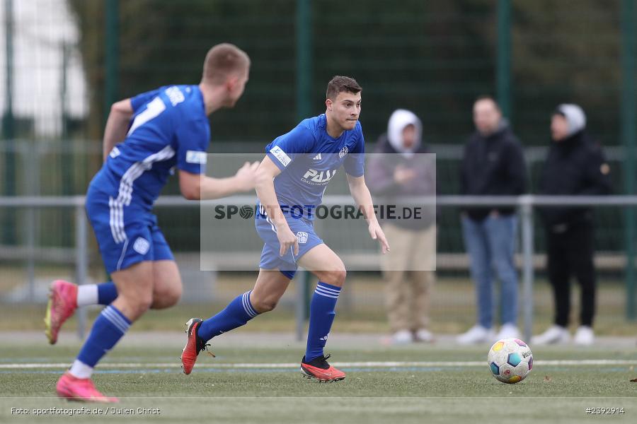 Sportanlage Am Schönbusch, Aschaffenburg, 03.02.2024, sport, action, BFV, Fussball, Februar 2024, Landesfreundschaftsspiele, FCB, SVA, FC Bayern Alzenau, SV Viktoria Aschaffenburg - Bild-ID: 2392914