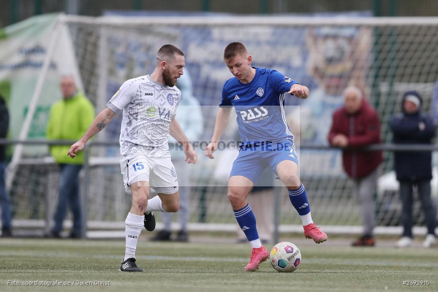 Sportanlage Am Schönbusch, Aschaffenburg, 03.02.2024, sport, action, BFV, Fussball, Februar 2024, Landesfreundschaftsspiele, FCB, SVA, FC Bayern Alzenau, SV Viktoria Aschaffenburg - Bild-ID: 2392915