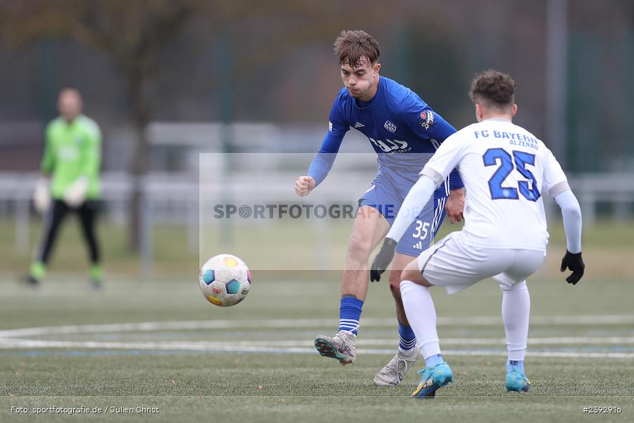 Sportanlage Am Schönbusch, Aschaffenburg, 03.02.2024, sport, action, BFV, Fussball, Februar 2024, Landesfreundschaftsspiele, FCB, SVA, FC Bayern Alzenau, SV Viktoria Aschaffenburg - Bild-ID: 2392916