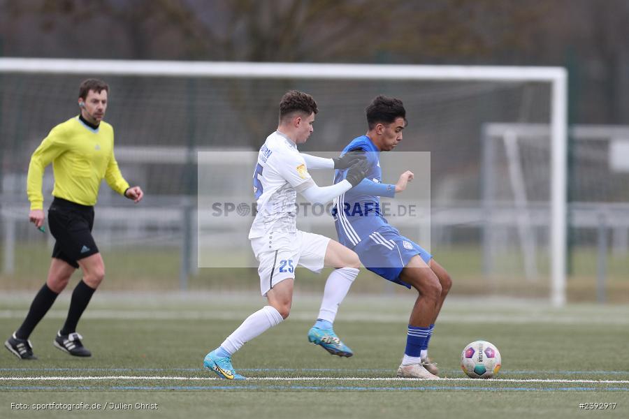 Sportanlage Am Schönbusch, Aschaffenburg, 03.02.2024, sport, action, BFV, Fussball, Februar 2024, Landesfreundschaftsspiele, FCB, SVA, FC Bayern Alzenau, SV Viktoria Aschaffenburg - Bild-ID: 2392917