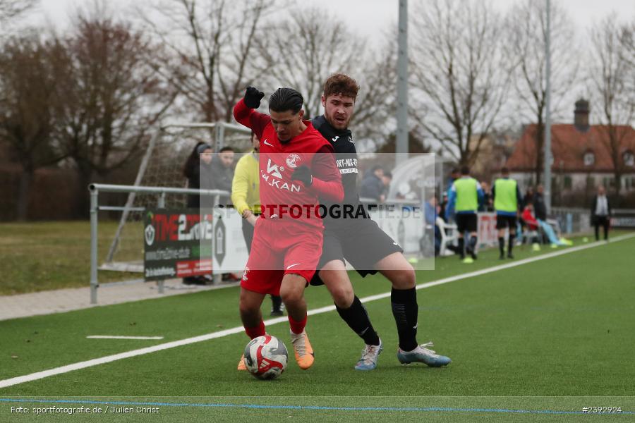 Sportanlage Am Schönbusch, Aschaffenburg, 03.02.2024, sport, action, BFV, Fussball, Februar 2024, Landesfreundschaftsspiele, TSV, VAS, TSV Seckmauern, SV Vatan Spor Aschaffenburg - Bild-ID: 2392924