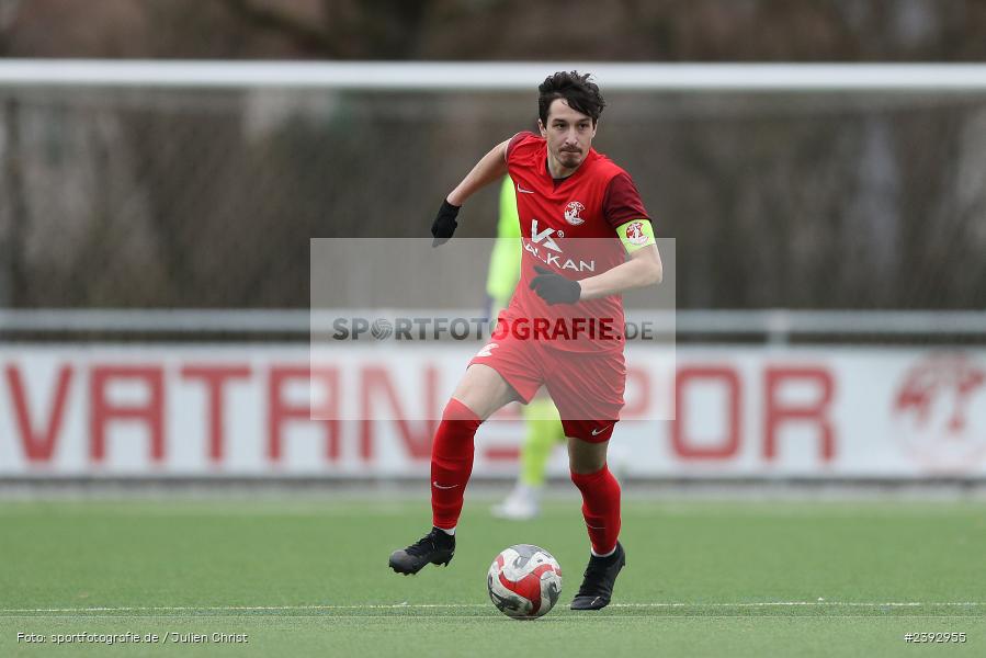Sportanlage Am Schönbusch, Aschaffenburg, 03.02.2024, sport, action, BFV, Fussball, Februar 2024, Landesfreundschaftsspiele, TSV, VAS, TSV Seckmauern, SV Vatan Spor Aschaffenburg - Bild-ID: 2392955
