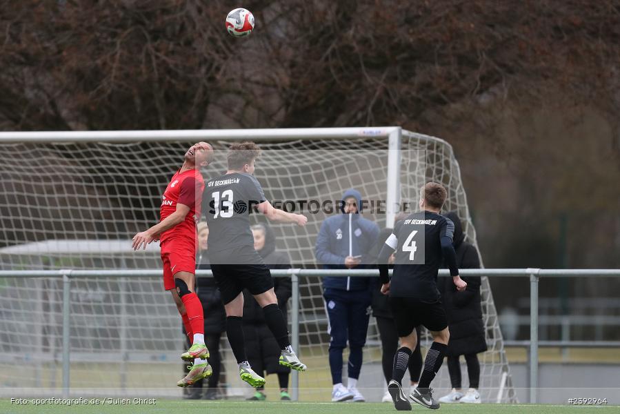 Sportanlage Am Schönbusch, Aschaffenburg, 03.02.2024, sport, action, BFV, Fussball, Februar 2024, Landesfreundschaftsspiele, TSV, VAS, TSV Seckmauern, SV Vatan Spor Aschaffenburg - Bild-ID: 2392964