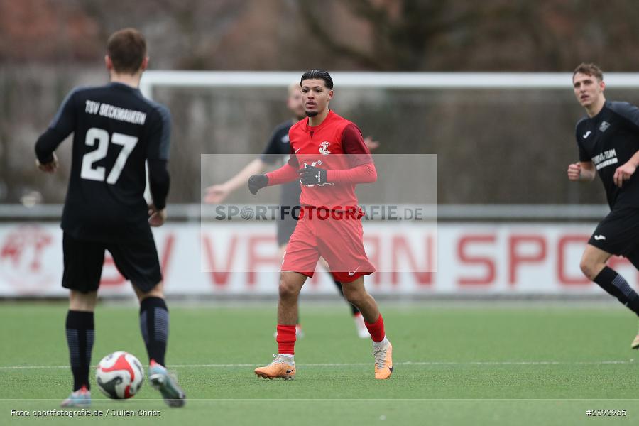Sportanlage Am Schönbusch, Aschaffenburg, 03.02.2024, sport, action, BFV, Fussball, Februar 2024, Landesfreundschaftsspiele, TSV, VAS, TSV Seckmauern, SV Vatan Spor Aschaffenburg - Bild-ID: 2392965