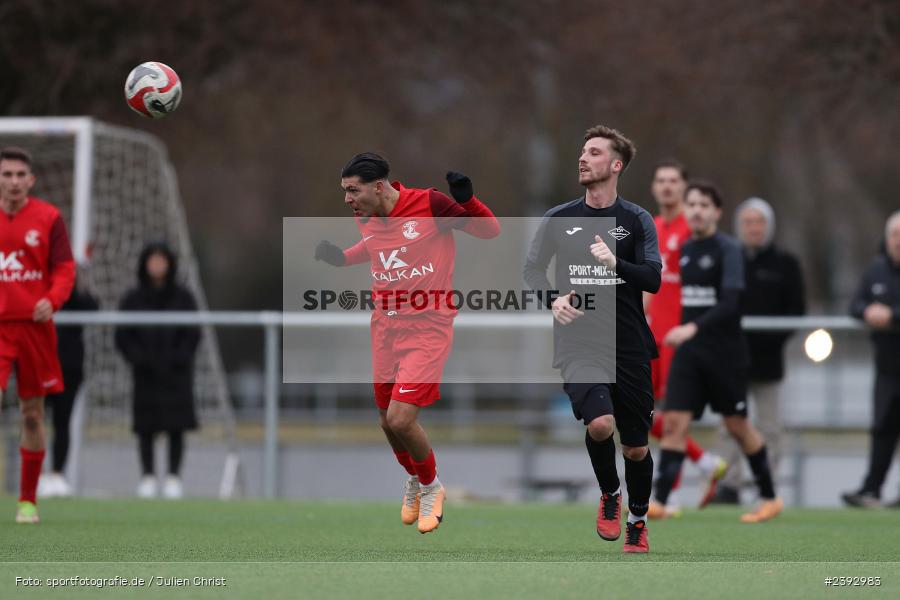Sportanlage Am Schönbusch, Aschaffenburg, 03.02.2024, sport, action, BFV, Fussball, Februar 2024, Landesfreundschaftsspiele, TSV, VAS, TSV Seckmauern, SV Vatan Spor Aschaffenburg - Bild-ID: 2392983