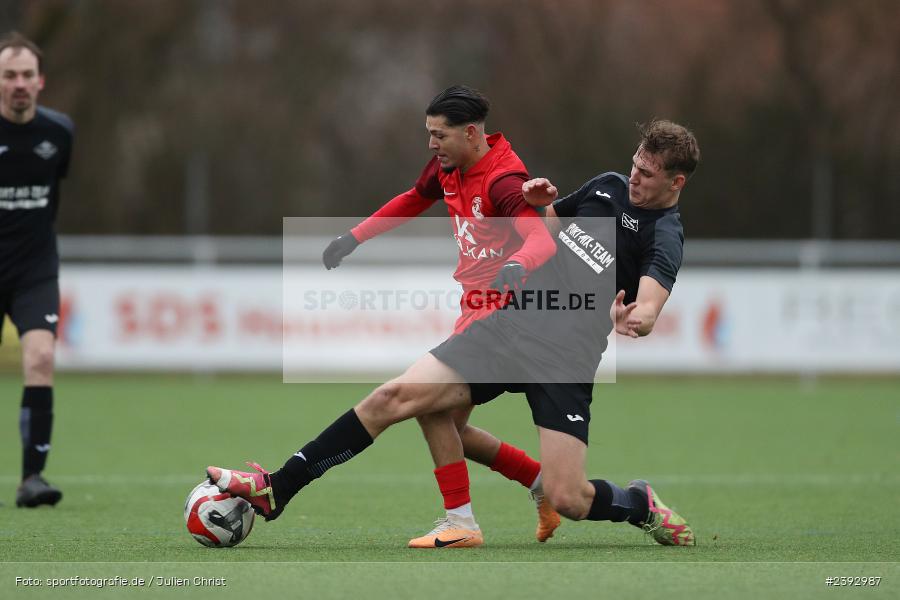 Sportanlage Am Schönbusch, Aschaffenburg, 03.02.2024, sport, action, BFV, Fussball, Februar 2024, Landesfreundschaftsspiele, TSV, VAS, TSV Seckmauern, SV Vatan Spor Aschaffenburg - Bild-ID: 2392987